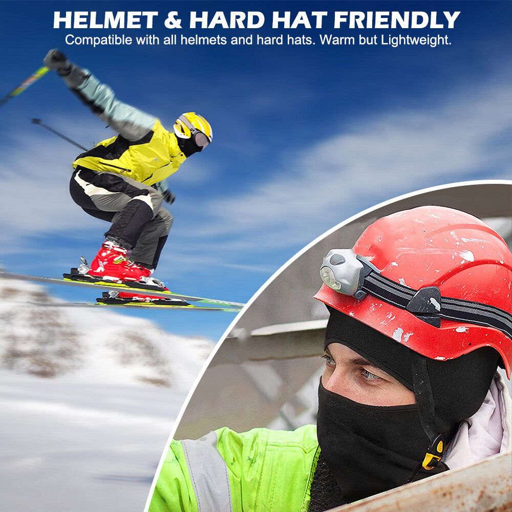 Winter Balaclava Ski Face Mask Windproof Fleece Neck Warmer for Cold Weather