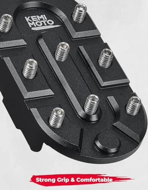 Aluminum Foot Pegs for CT125 Trail 125 Off-Road Motorcycle - Anti-Slip Pedals