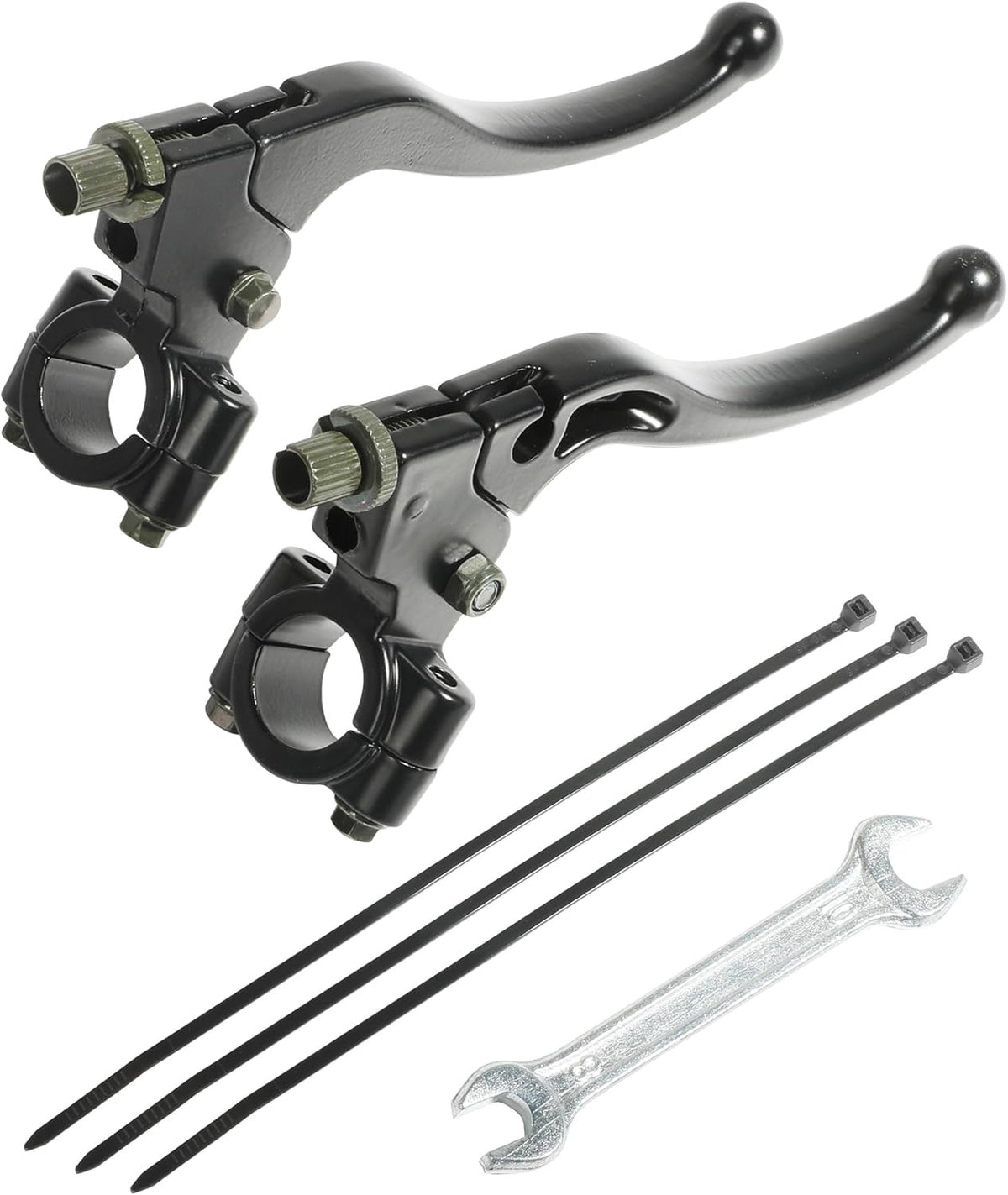 Universal 7/8 Inch Motorcycle Clutch Brake Lever Set Aluminum Handlebar Fitment