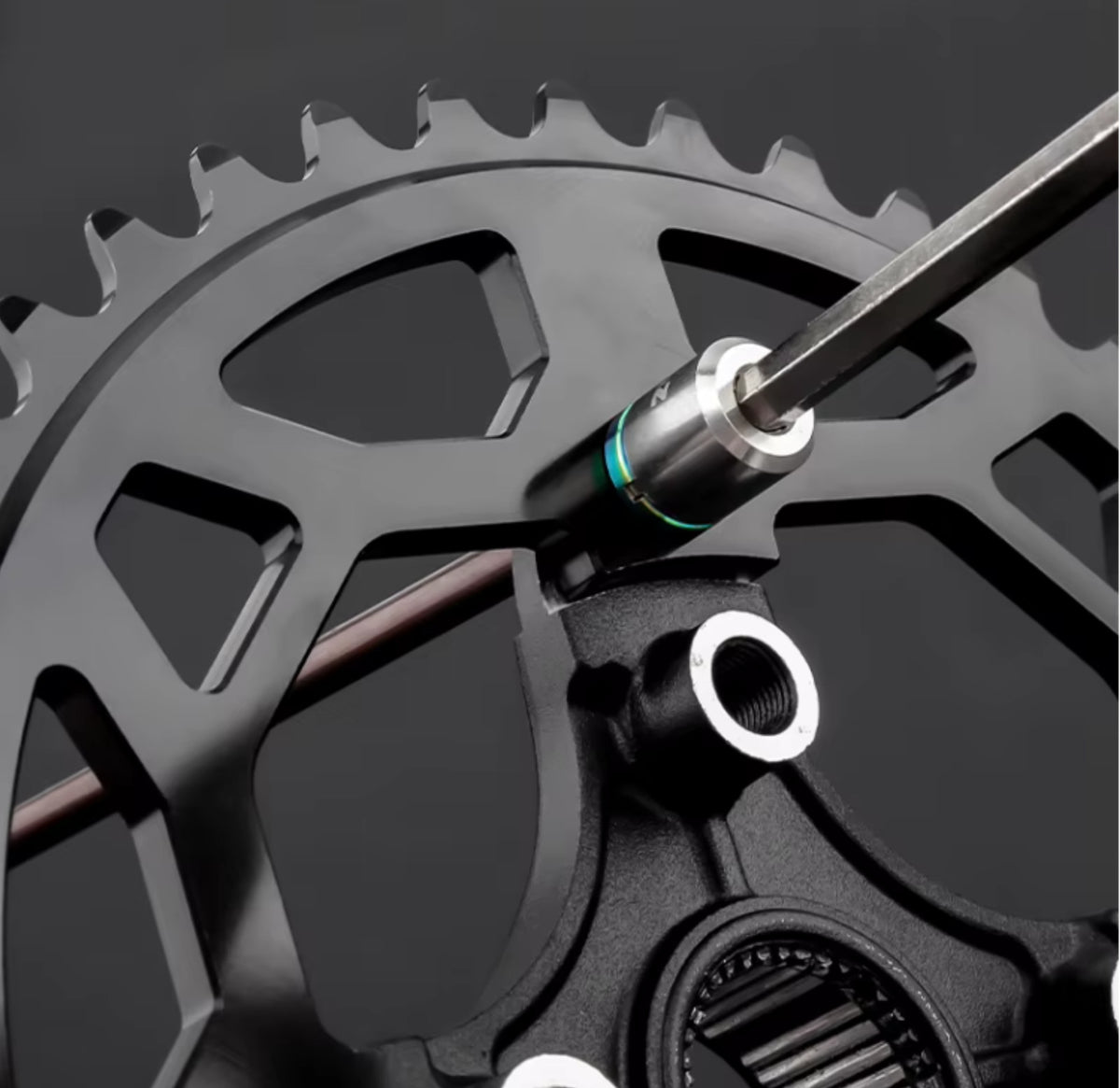Bicycle Chainring Nut Wrench Tool for Installation & Removal - MTB & Road Bikes