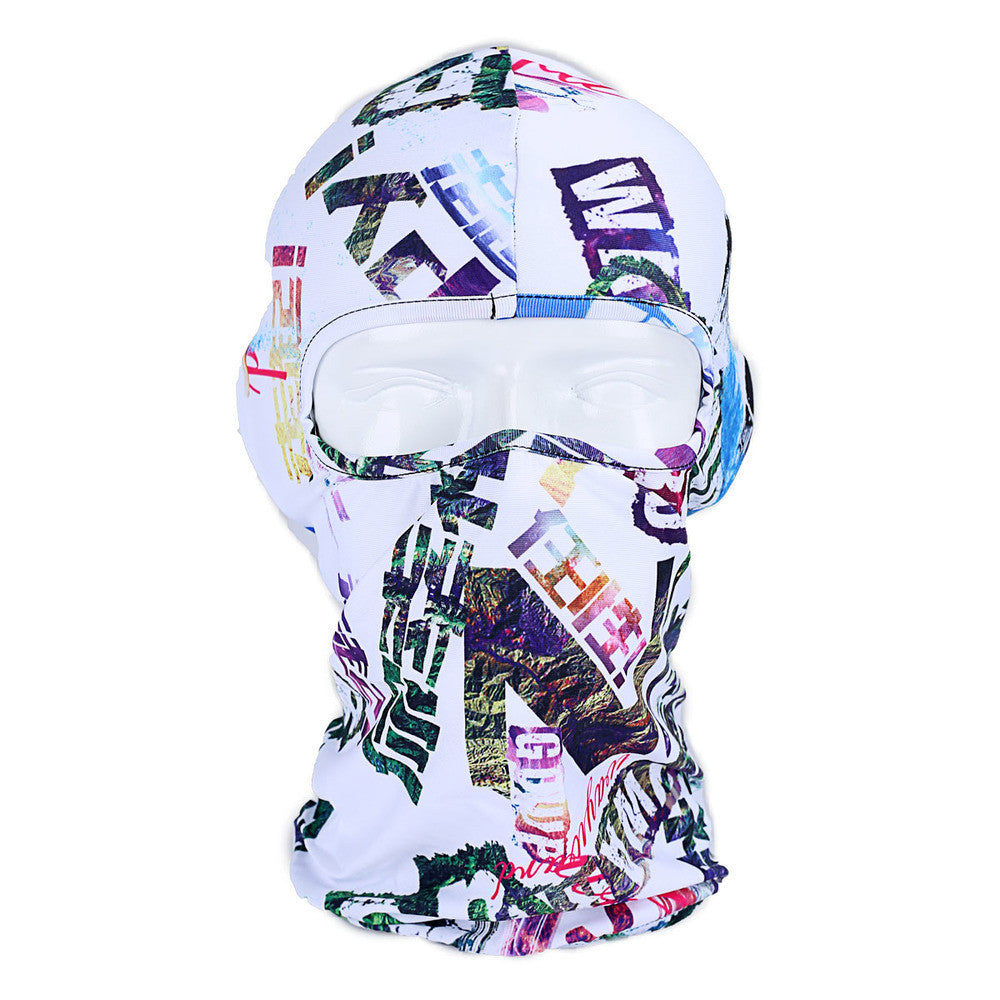 Tactical Full Face Mask Balaclava UV Sun Protection Ski Mask for Men Women