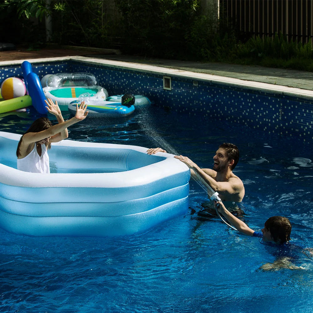 Ultralight Rechargeable Portable Outdoor Shower with High-Flow & Detachable Filter