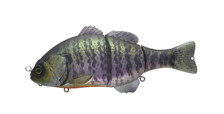 8-Inch Floating Jointed Swimbait for Bass Fishing - Bluegill Pattern