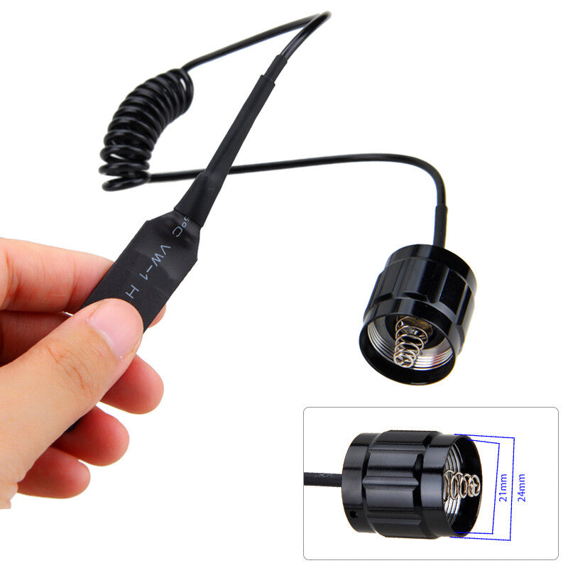 High Brightness LED Hunting Flashlight 1000 Lumens Waterproof Torch