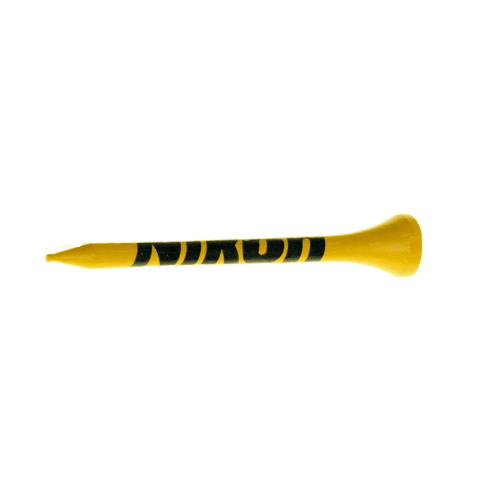 Golf Tees and Ball Marker Set - Hardwood Construction Bright Yellow