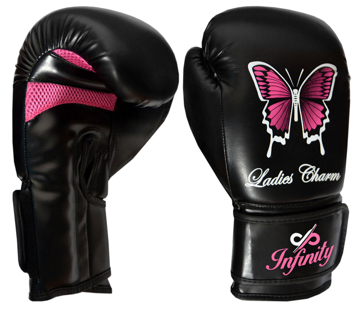 Women's Boxing Gloves MMA Training Punching Mitts Bag Gloves Muay Thai