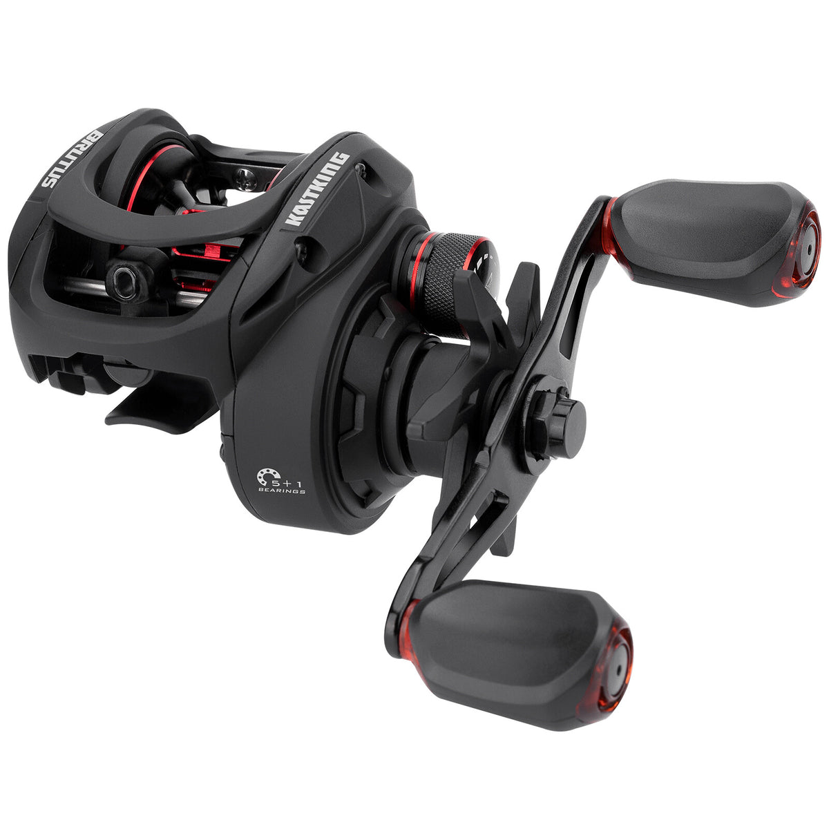 Baitcasting Fishing Reel 7.2:1 Gear Ratio Lightweight Graphite Frame