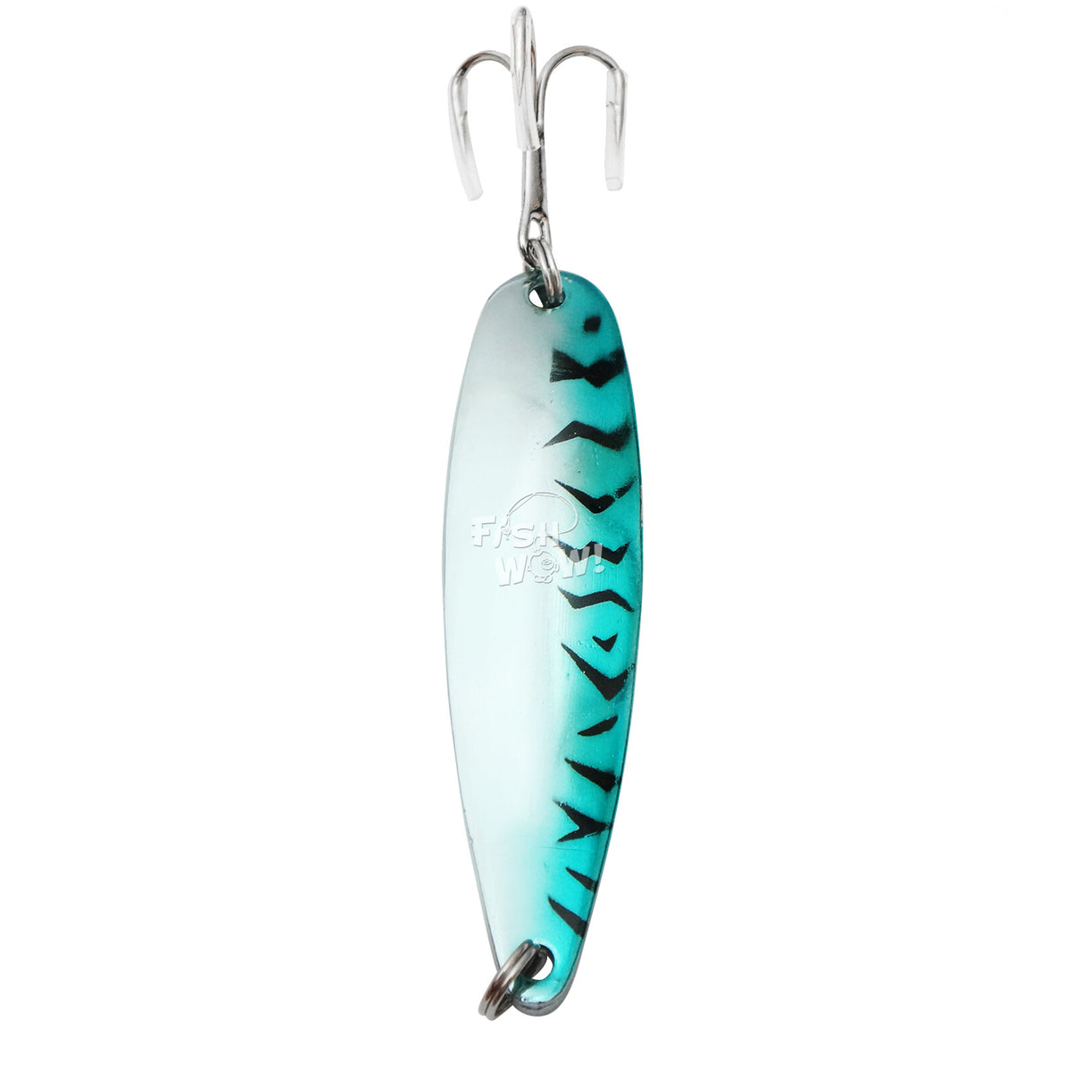 20pcs Fishing Spoon Jigs with Treble Hooks - Saltwater & Freshwater Trolling Lures