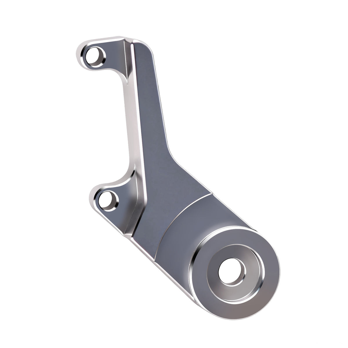 Bike Bicycle Rear Disc Brake Conversion Adapter Caliper Bracket Silver