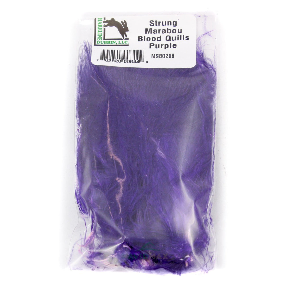 Marabou Strung Blood Quills for Fly Tying - Wide Color Range