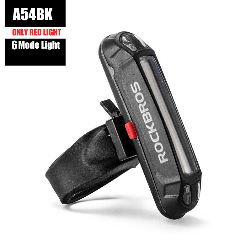 Waterproof Bicycle Rear Light USB LED Tail Light for Cycling Safety