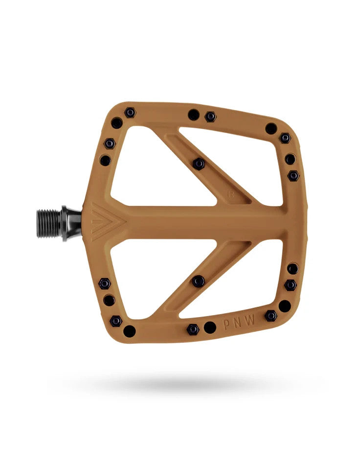 Cycling Flat Pedals - Durable Composite Material, Multiple Colors