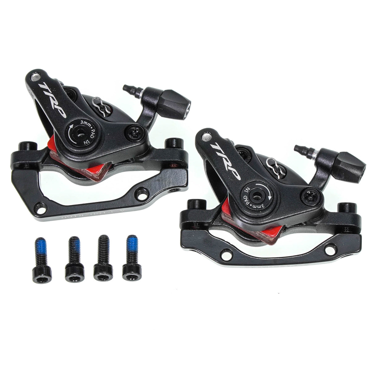 Mechanical Disc Brake Caliper for Mountain Bikes - Front & Rear, Pair