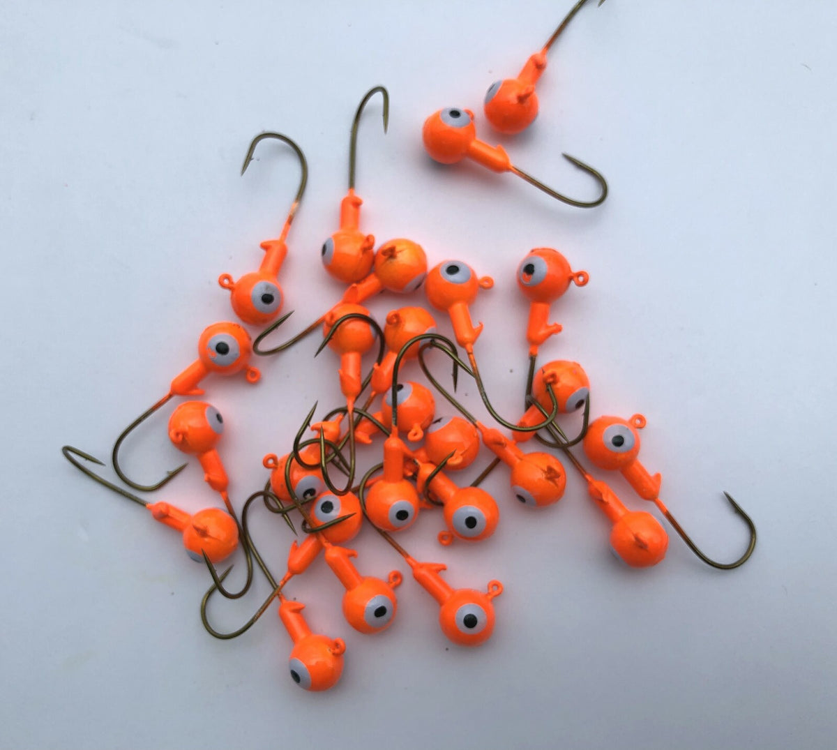 Fishing Jigheads Combo Set - 90 Pieces in Multiple Sizes for Crappie & Bass