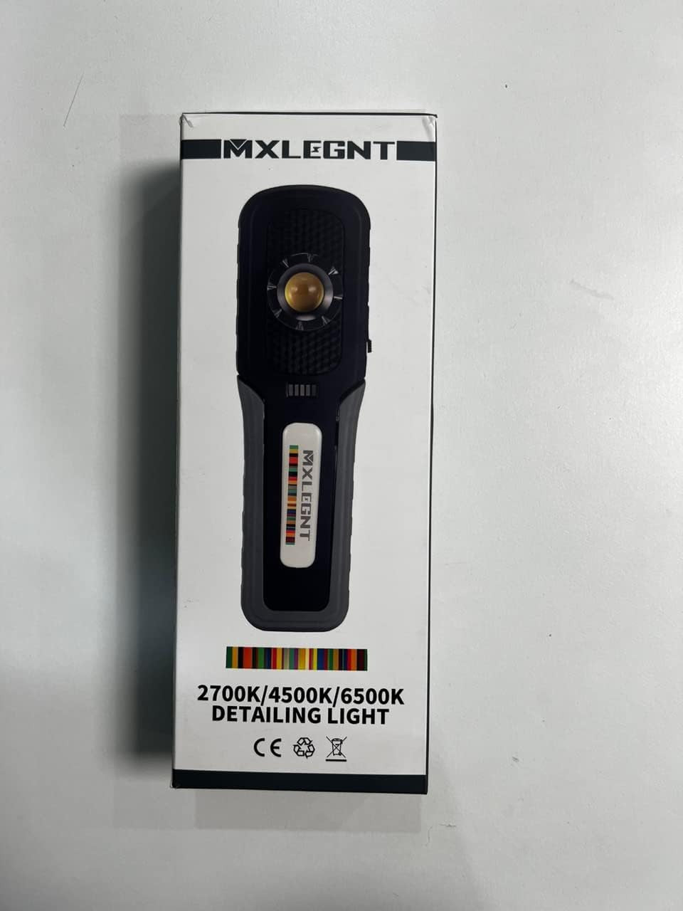 Rechargeable LED Inspection Light with Adjustable Color Temperature