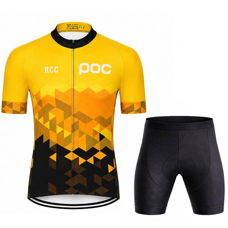 Men's Breathable Cycling Jersey Set for MTB and Summer Bike Riding