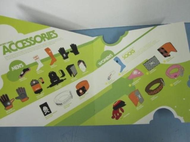 JEENYUS Snowboard Die-Cut 2003 Catalog - Rare Vintage Old Stock