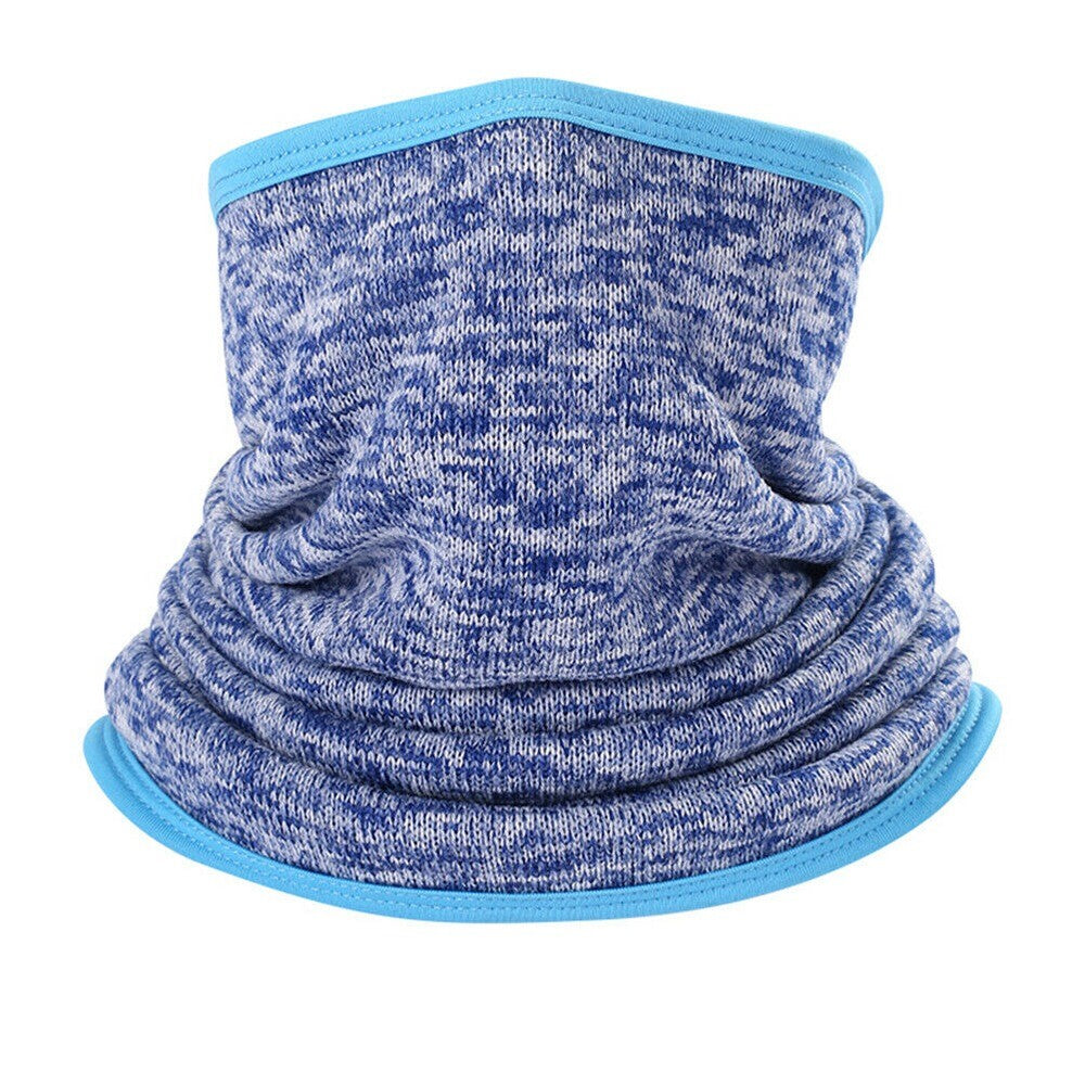 Winter Neck Gaiter Face Mask - Windproof Fleece Scarf for Cold Weather