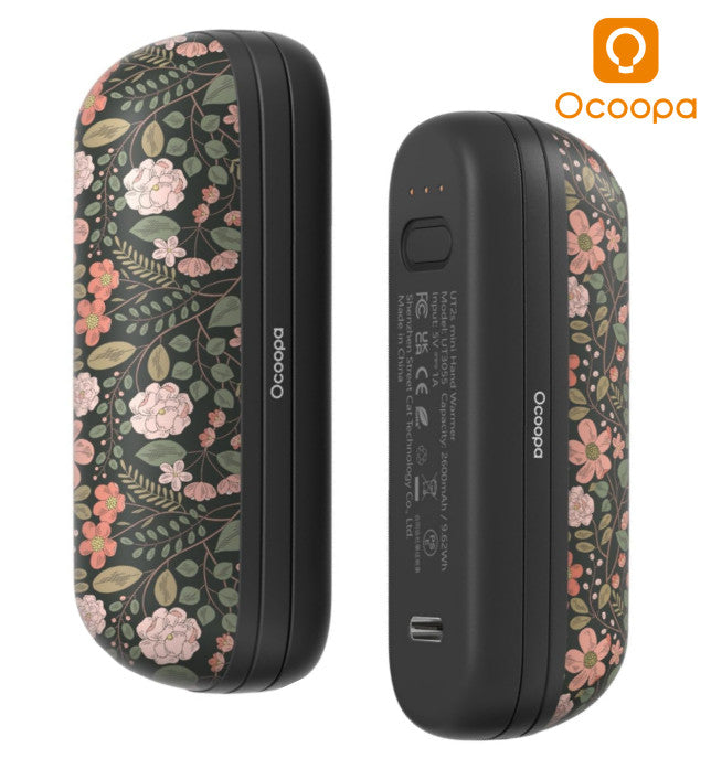 Rechargeable Magnetic Hand Warmers - Pocket-Sized, Fast Heating, Dual Pack