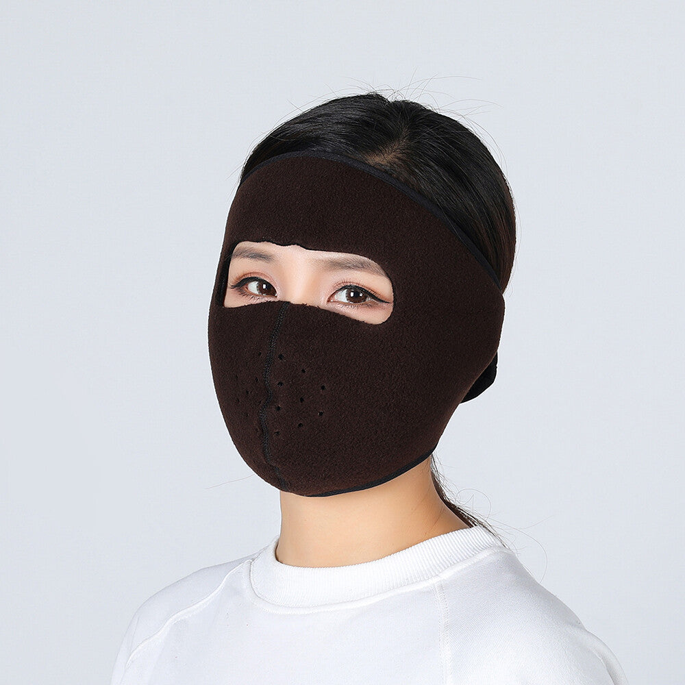 Full Ski Mask Windproof Face Cover Winter Face Mask Ear Warmer Cold Weather