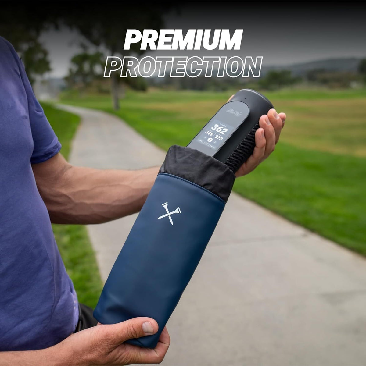 Golf GPS Case Soft Carrying Bag for Player+ Speaker & Devices