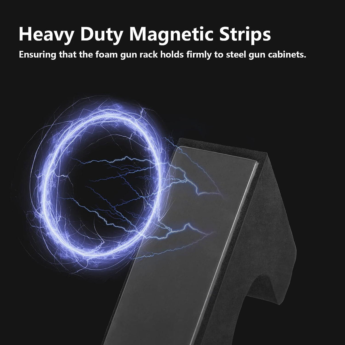 Magnetic Foam Gun Rack for Shotgun and Rifle Storage — 2/3+2/5+4 Pack