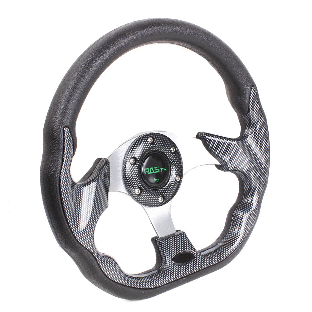 13-Inch Golf Cart Steering Wheel & Hub Adapter for EZGO Yamaha Club Car