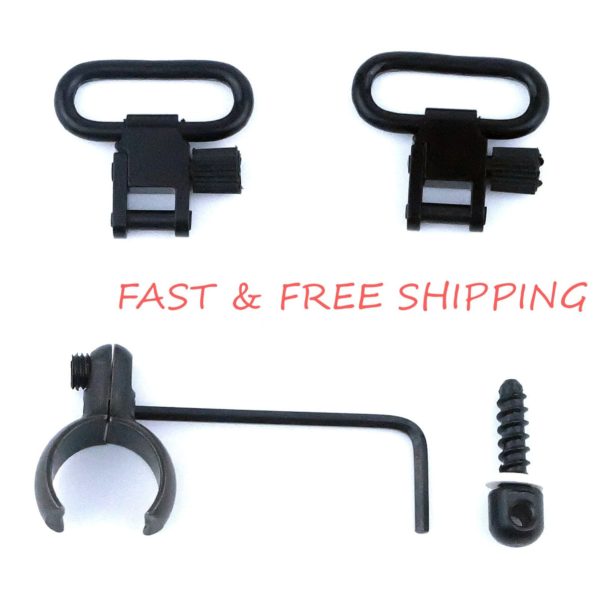Shotgun Sling Mount Kit for 20 Gauge Shotgun - 0.700"-0.750" Barrel Diameter Fits Magnum Split Band