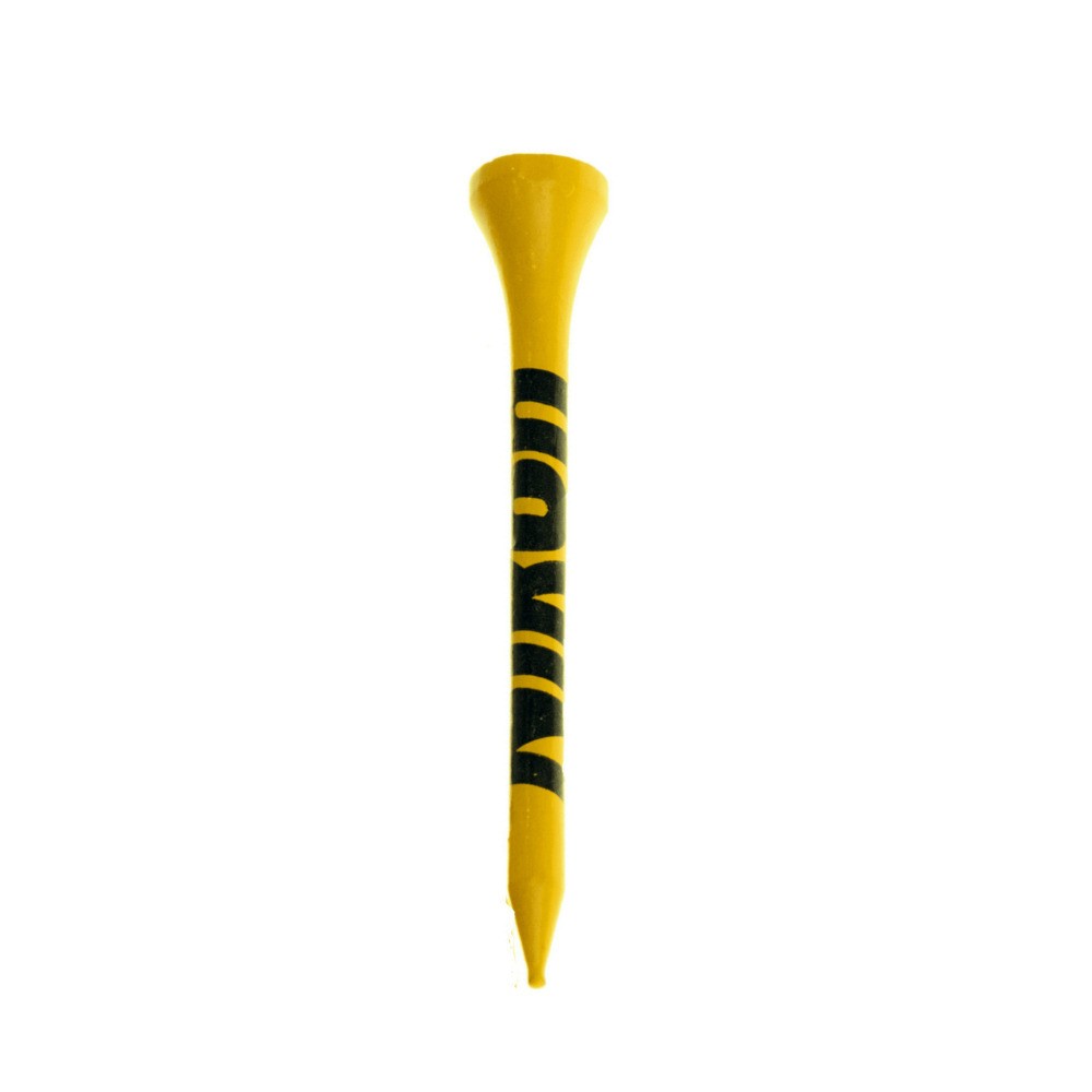 Golf Tees and Ball Marker Set - Hardwood Construction Bright Yellow