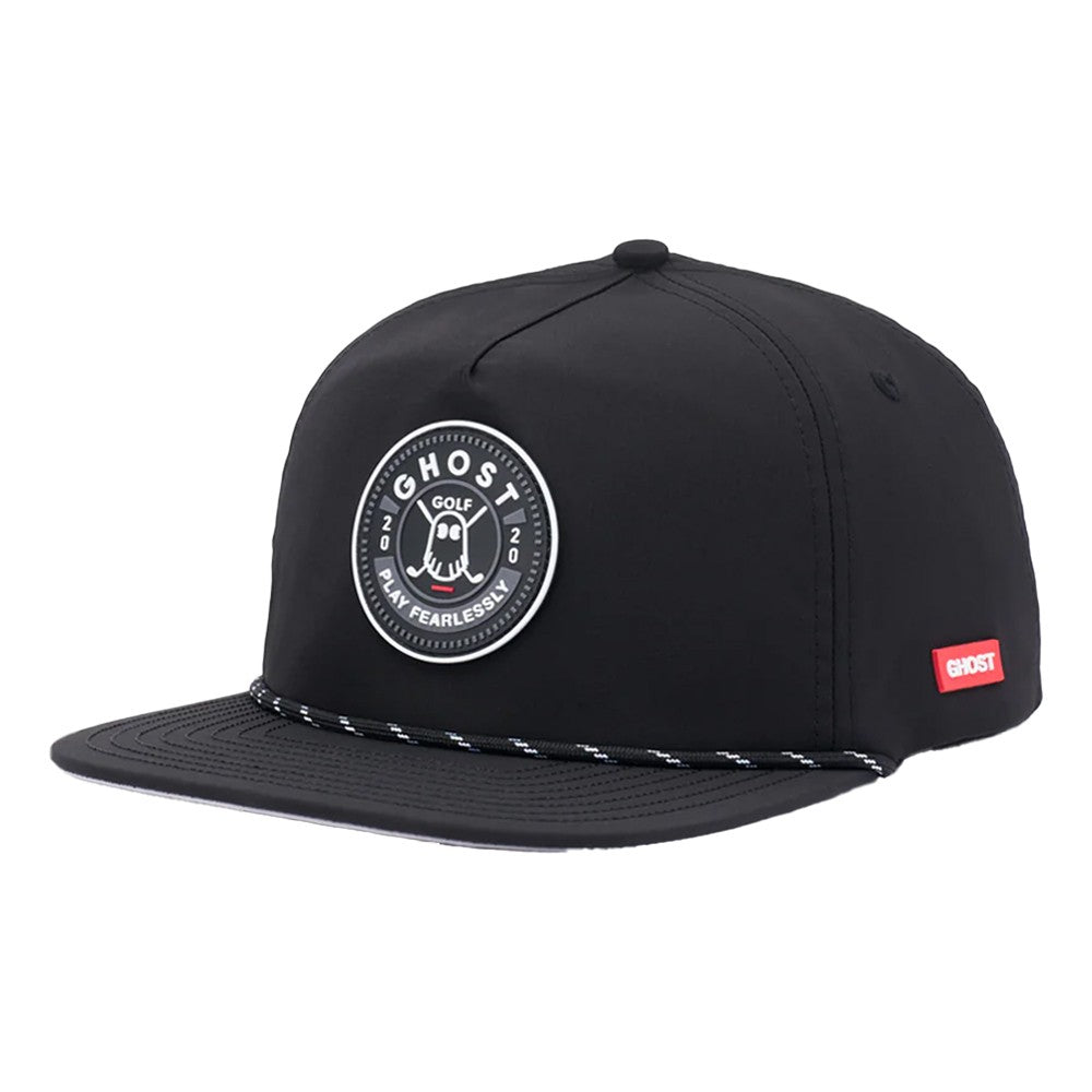 Retro Golf Snapback Hat - Water-Resistant Polyester, Adjustable Fit