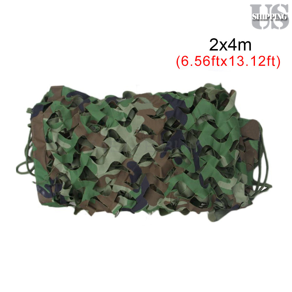 Military Camouflage Netting for Hunting Camping and Outdoor Concealment