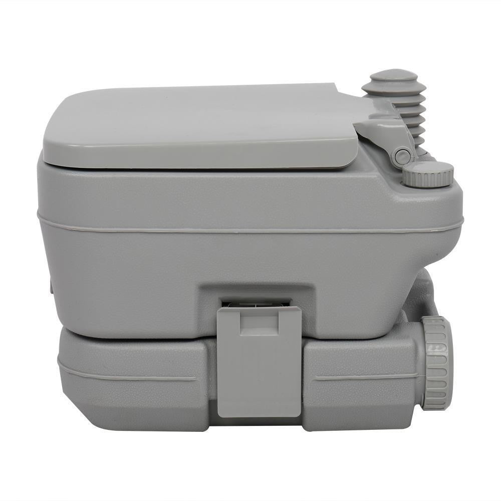 2.8 Gallon Portable Camping Toilet with Flush, Odor Proof, Leak Proof