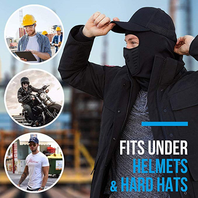 Winter Balaclava Ski Mask - Windproof Fleece Full Face Cover for Cold Weather
