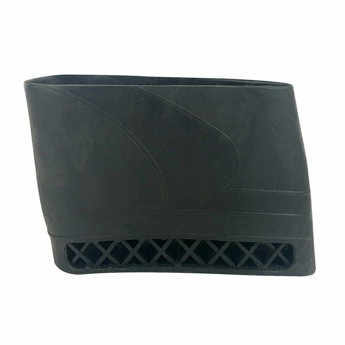 Black Recoil Pad for Rifles and Shotguns Slip-On Rubber Protector