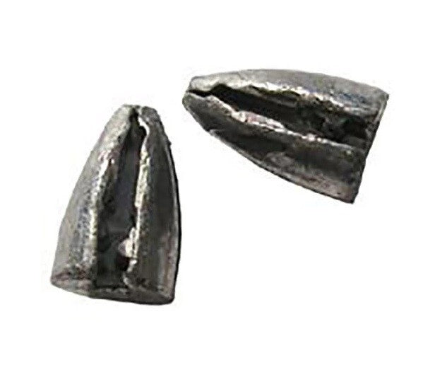 Water Gremlin Bullet-Shaped Split-Shot Sinkers Pack of 6 - #10BS Finesse Fishing Weights