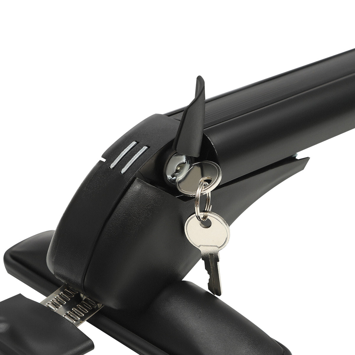 Universal Car Roof Rack Cross Bar with Lock Aluminum for 4-5 Door Vehicles