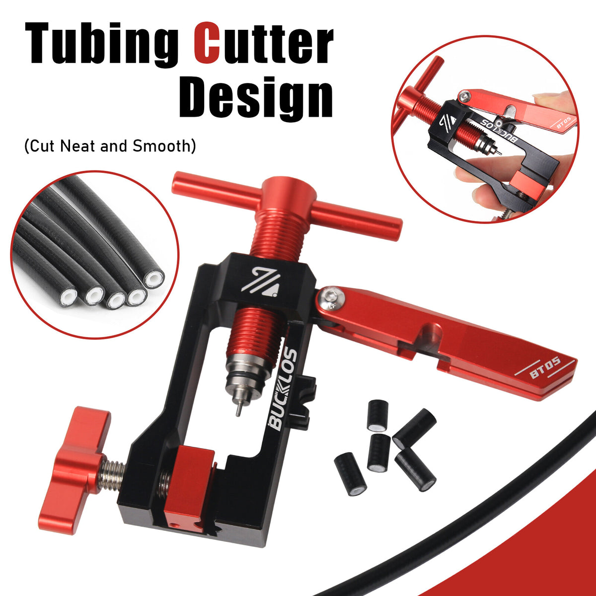 Bicycle Hydraulic Disc Brake Oil Needle Tool and Hose Cutter Kit
