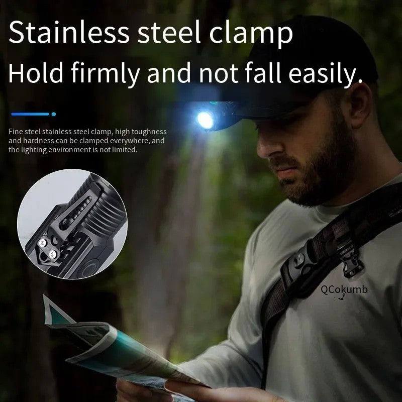 1200000LM USB Rechargeable LED Flashlight Super Bright Tactical Torch
