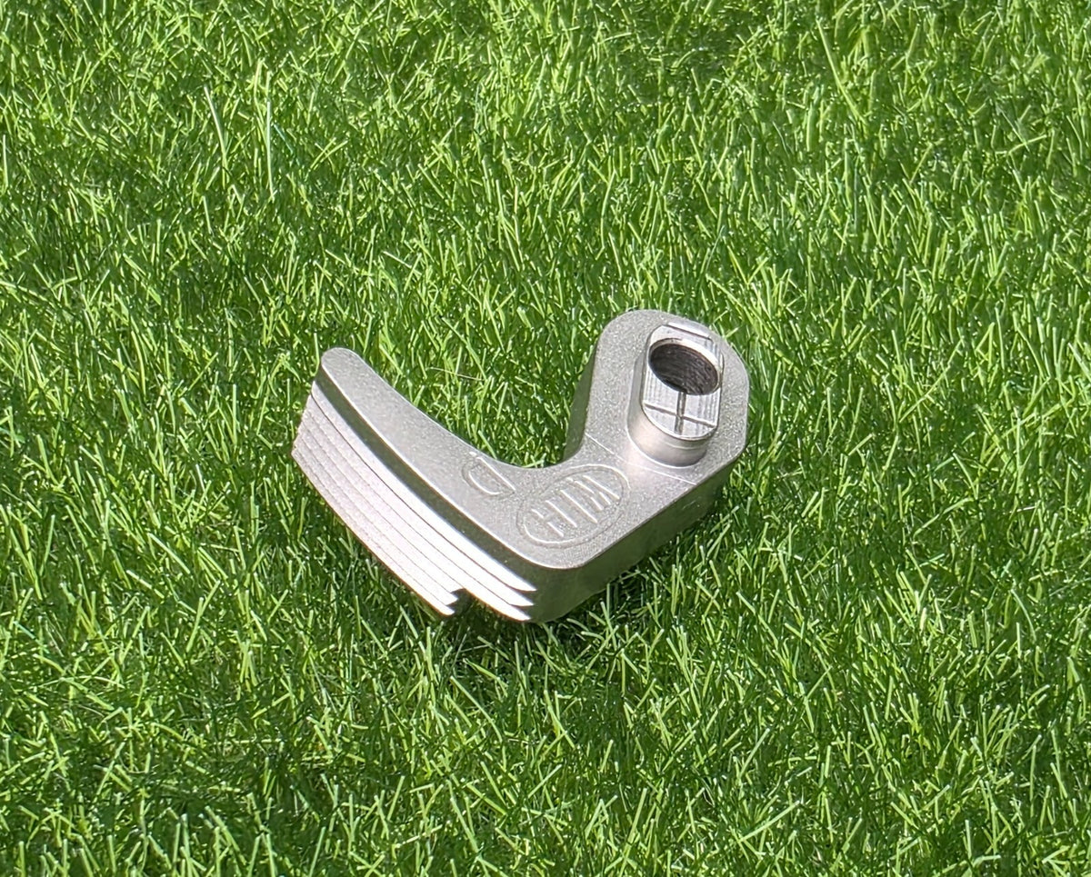 Extended Cylinder Release for Smith & Wesson Revolvers - Stainless Steel Short