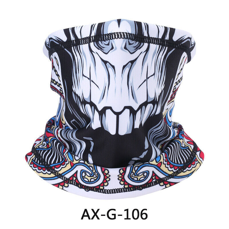 Winter Windproof Fleece Neck Gaiter Face Mask Scarf for Cold Weather