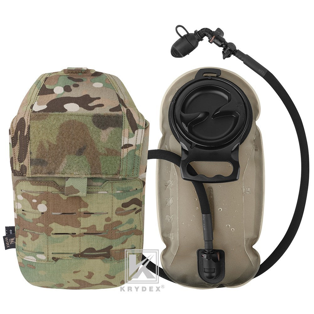 Tactical Hydration Carrier with 1.5L Water Bladder and MOLLE Compatibility