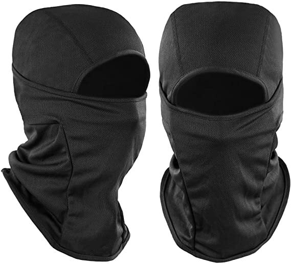 Breathable Full Face Mask for Motorcycle Riding Sun UV Protection