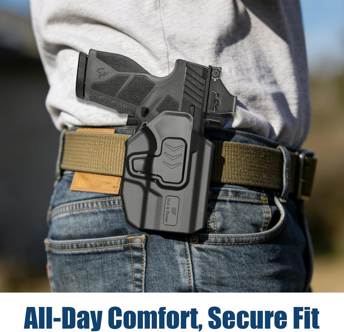 OWB Holster for Taurus GX2 - Level II Retention, RDS Ready, Outside Waistband