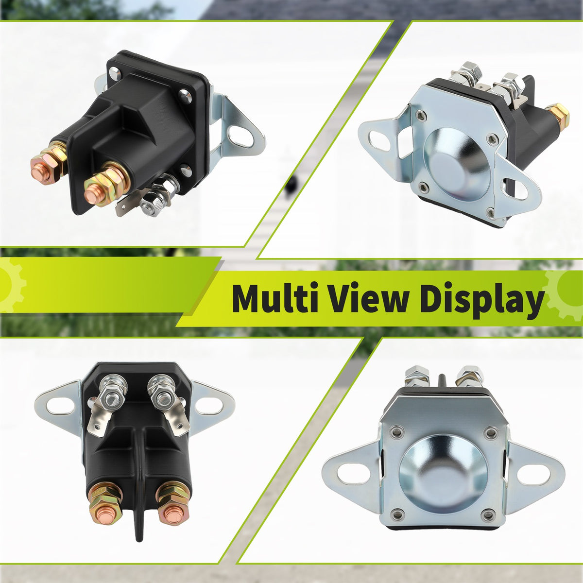 14V Golf Cart Solenoid Replacement for EZGO TXT Gas Models 1994-Up