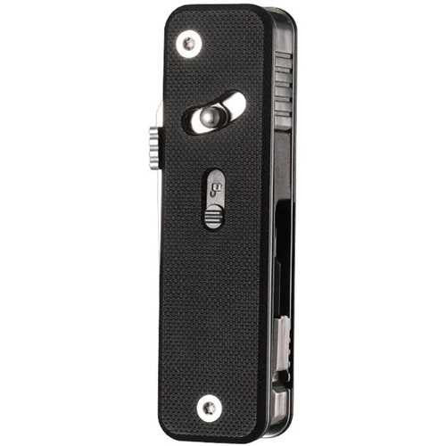 Multitool with Black G10 Handle and Wide Tool Range - Compact EDC Tool