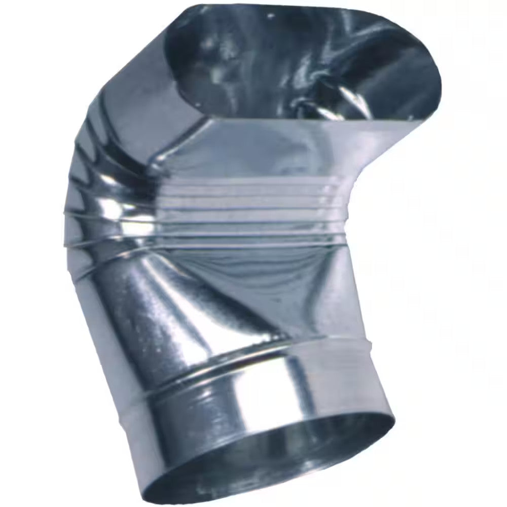 6 Inch Oval to Round Duct Transition Boot - HVAC Pipe Adapter