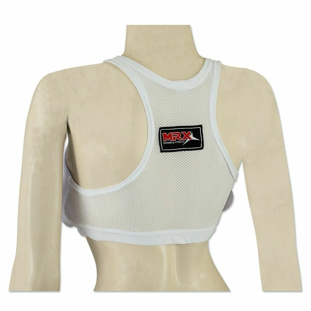 Ladies Sports Bra with Chest Guard for Karate MMA Boxing Front Closure