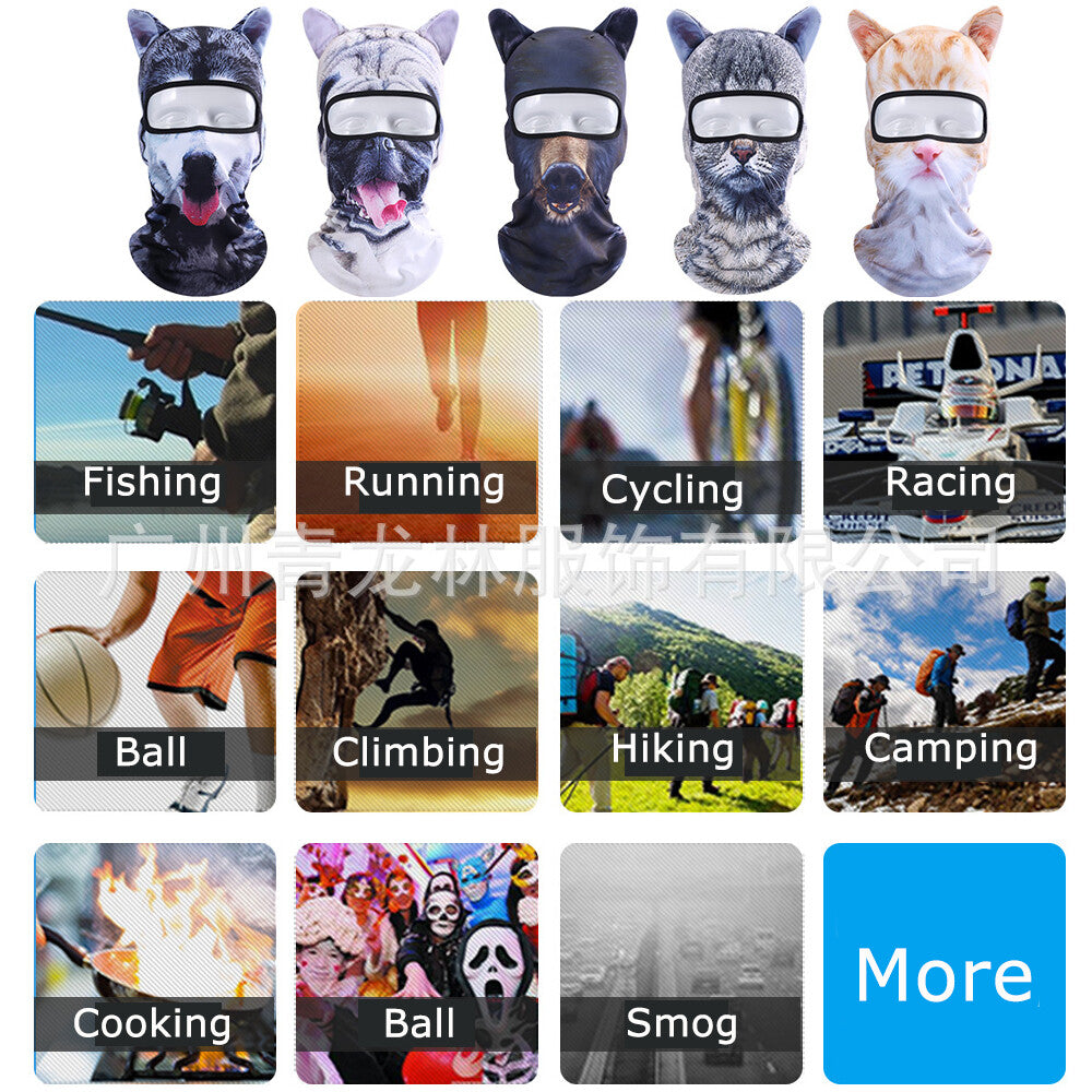 Unisex Full Face Balaclava Mask for Outdoor Activities - Ski, Cycling, Running