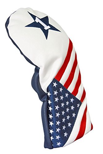 Vintage USA Patriot Golf Headcover for 460cc Drivers - Retro Style