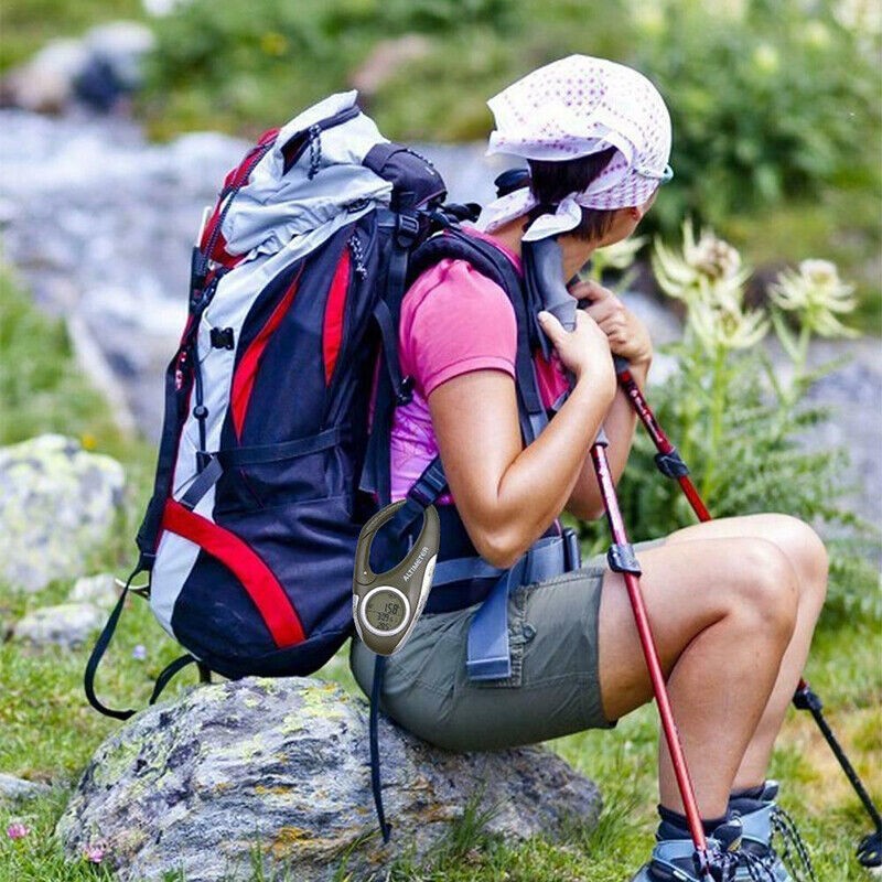 8 in 1 Digital Altimeter Barometer for Climbing Outdoor Activities